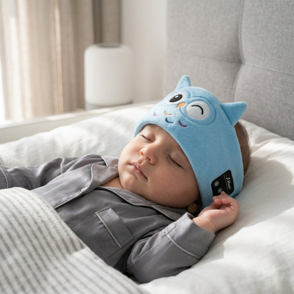Kids Bluetooth Sleep Headband – Wireless Music Headband for Sleep, Travel & Relaxation