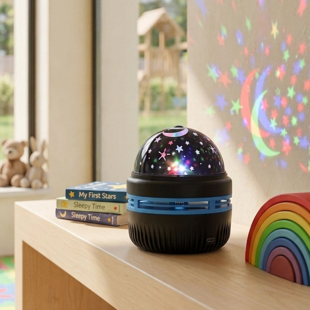 Glow Dream Galaxy Lamp – Starry Sky Projector Night Light for Bedroom & Home Decor