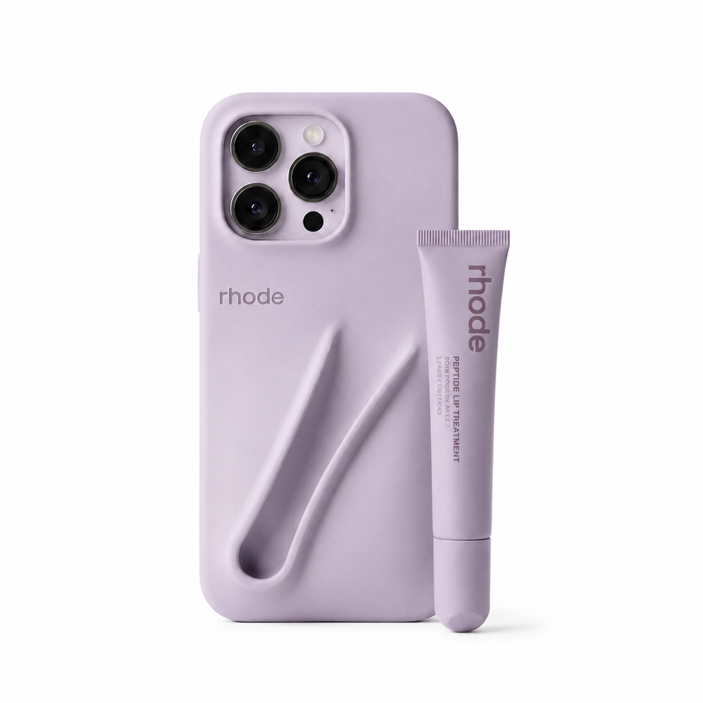 Lemontini Lip Gloss Phone Case – Silicone Makeup Style Cover for iPhone 11–17 Pro Max Series