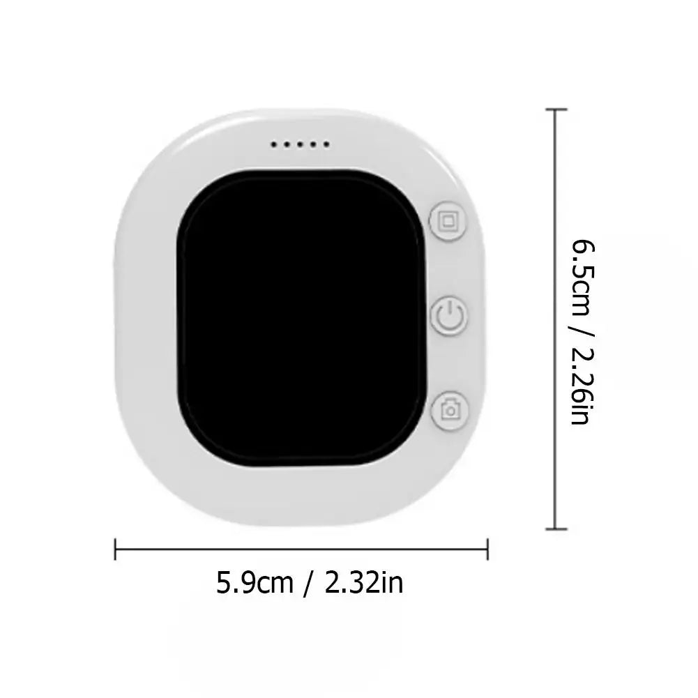 Mini Wireless Magnetic Phone Screen Projector – Rear Camera Selfie Monitor for Vlog & Live Streaming