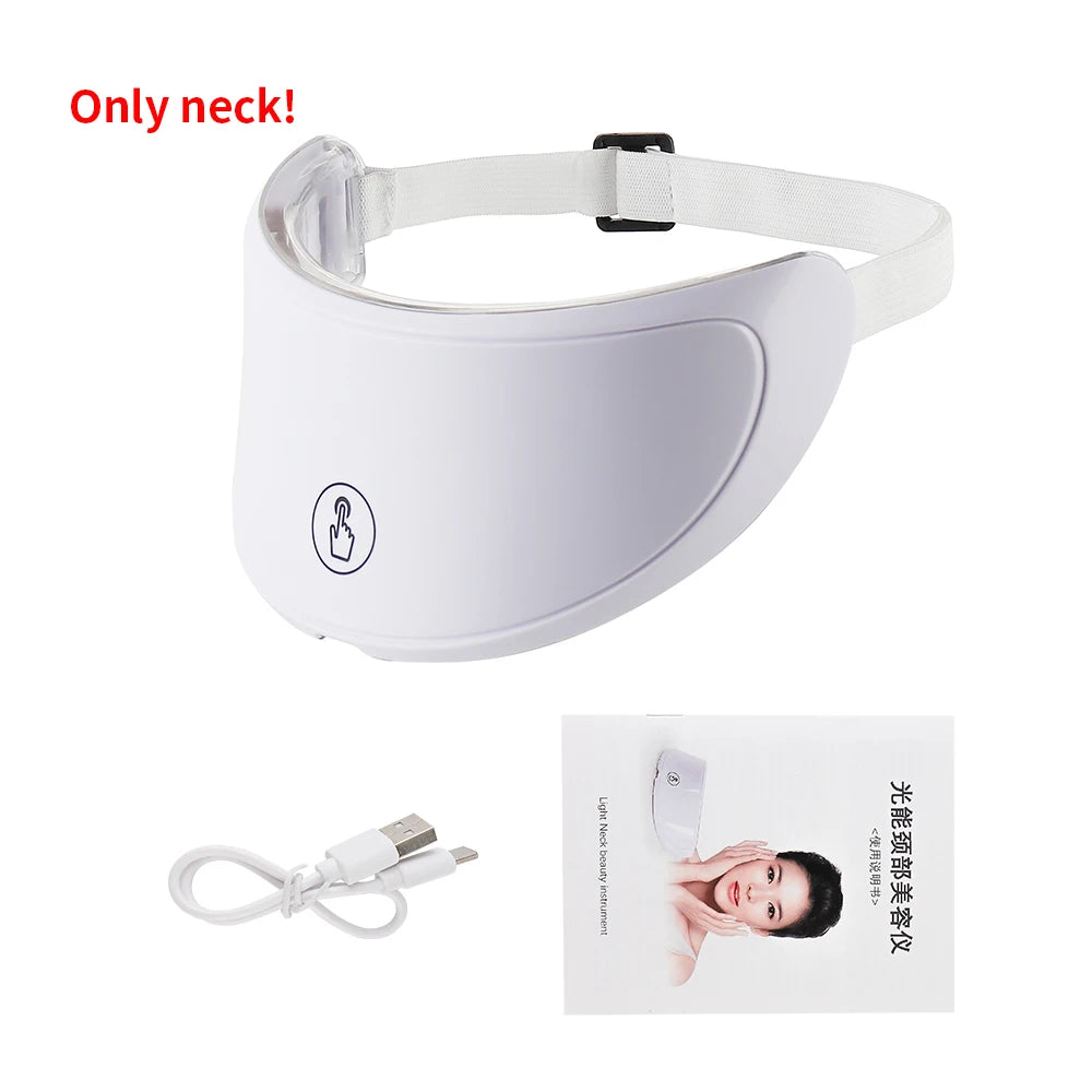 Wireless 7 Color LED Photon Face & Neck Mask – Skin Care Beauty Rejuvenation Device