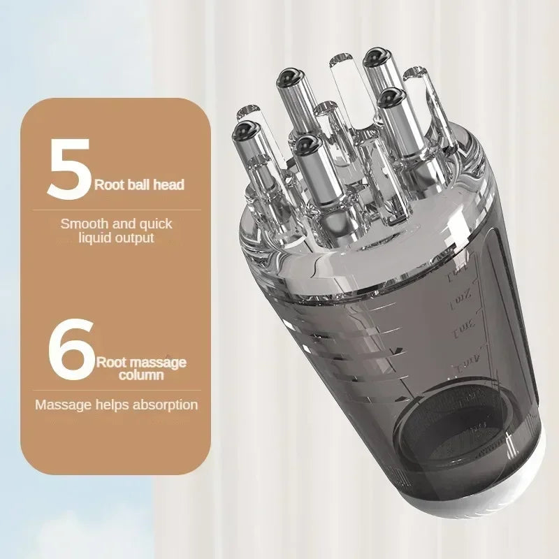 Scalp Applicator Massage Comb – Hair Oil Applicator, Hexagon Head Scalp Massager & Styling Tool