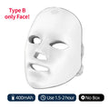 Wireless 7 Color LED Photon Face & Neck Mask – Skin Care Beauty Rejuvenation Device