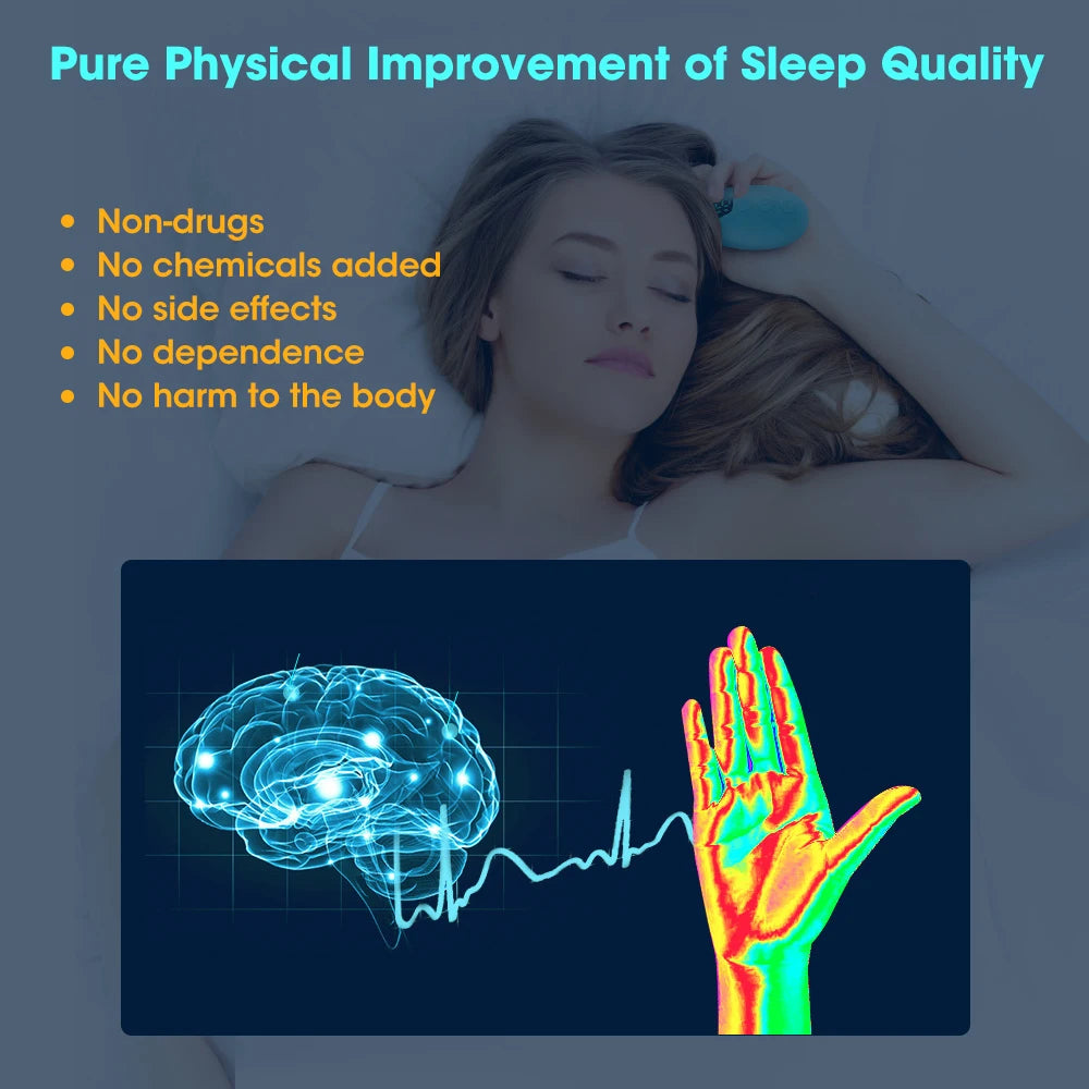 Handheld Sleep Aid Device – Insomnia Relief & Anxiety Reduction Relaxation Therapy Sleep Support Tool